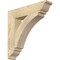 Ekena Millwork Thorton Traditional Rough Sawn Bracket, Douglas Fir, 4"W x 20"D x 20"H BKT04X20X20THR01RDF - alternate 1